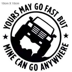 4x4 car sticker